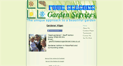 Desktop Screenshot of 4seasonsgardenservices.co.uk